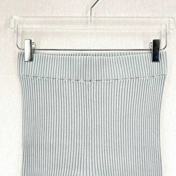 LUNYA Lounge Shorts Womens Large Chilled Blue Cozy Cotton Silk Bike Shorts NEW - Picture 6 of 14